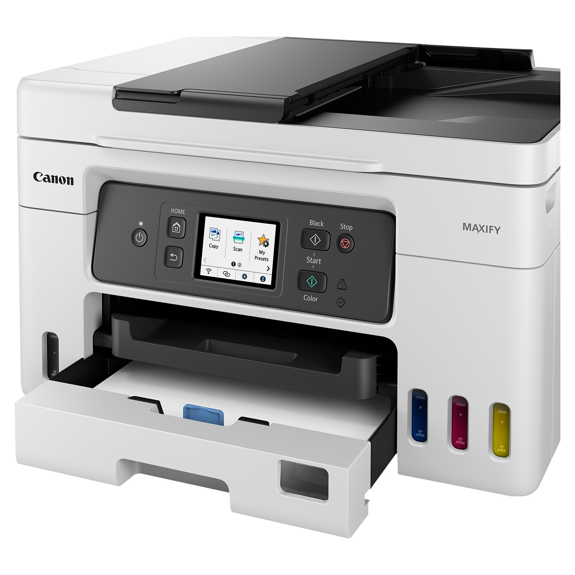 Printer Multifunksional Canon MAXIFY GX4050 Inkjet 4in1 / A4 / Duplex - Bardhë thumbnail 4
