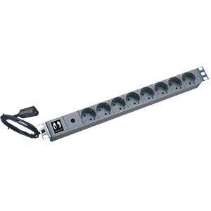 PDU Eaton ATS16N, 16 A, 230 V, 9 dalje C13/C19, Rack 1U 9