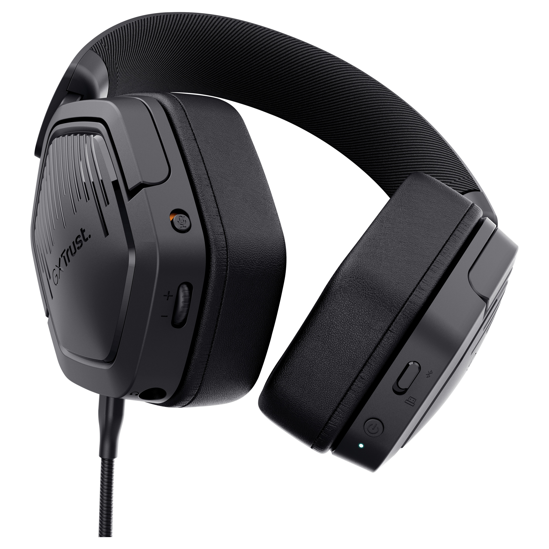Kufje Gaming Trust GXT 493 Carus / Wireless / Over-Ear / 50 mm / 70 orë / Mikrofon – Zezë 3