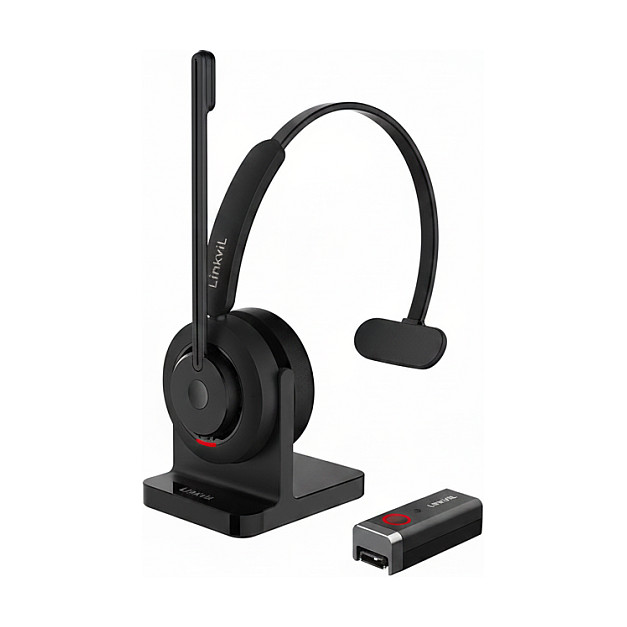 Kufje pa kabllo Fanvil LINKVIL DH602D / Stereo / DECT + Bluetooth 5.3 / AI ENC / Mikrofon – Zezë 5
