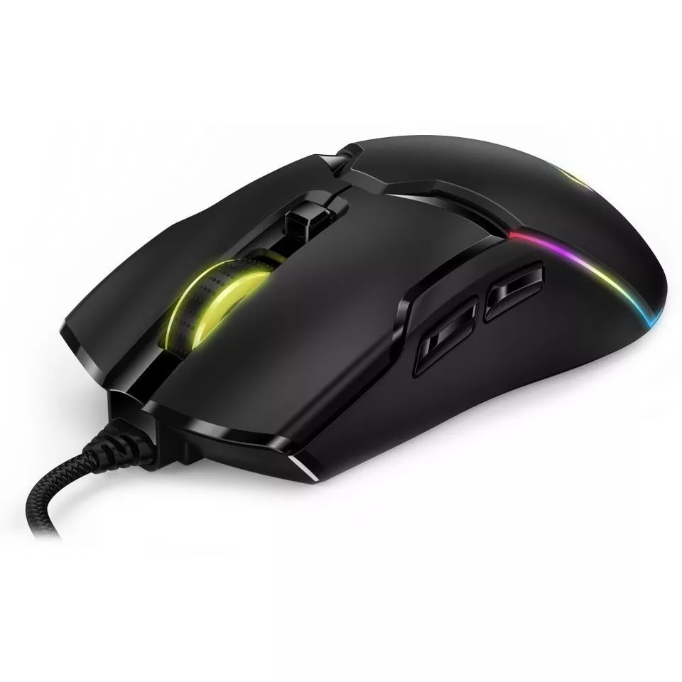 Maus Gaming Genius Scorpion M700 / Me kabëll / LED / 1200-1600-2400 DPI / I zi 2