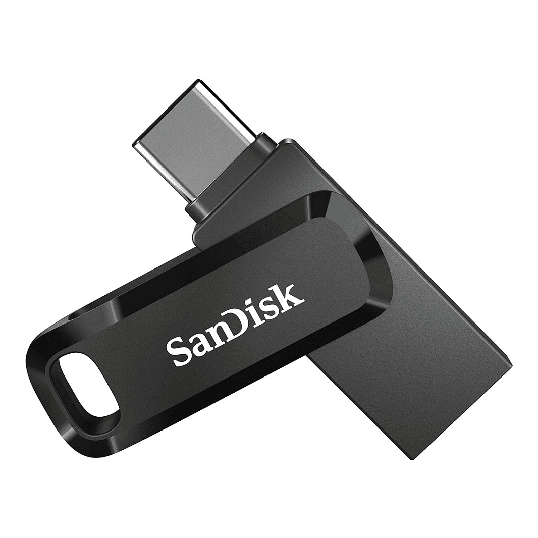 USB Flash Drive STICK 64GB USB 3.1 SanDisk Ultra Dual Drive Go Type-C black