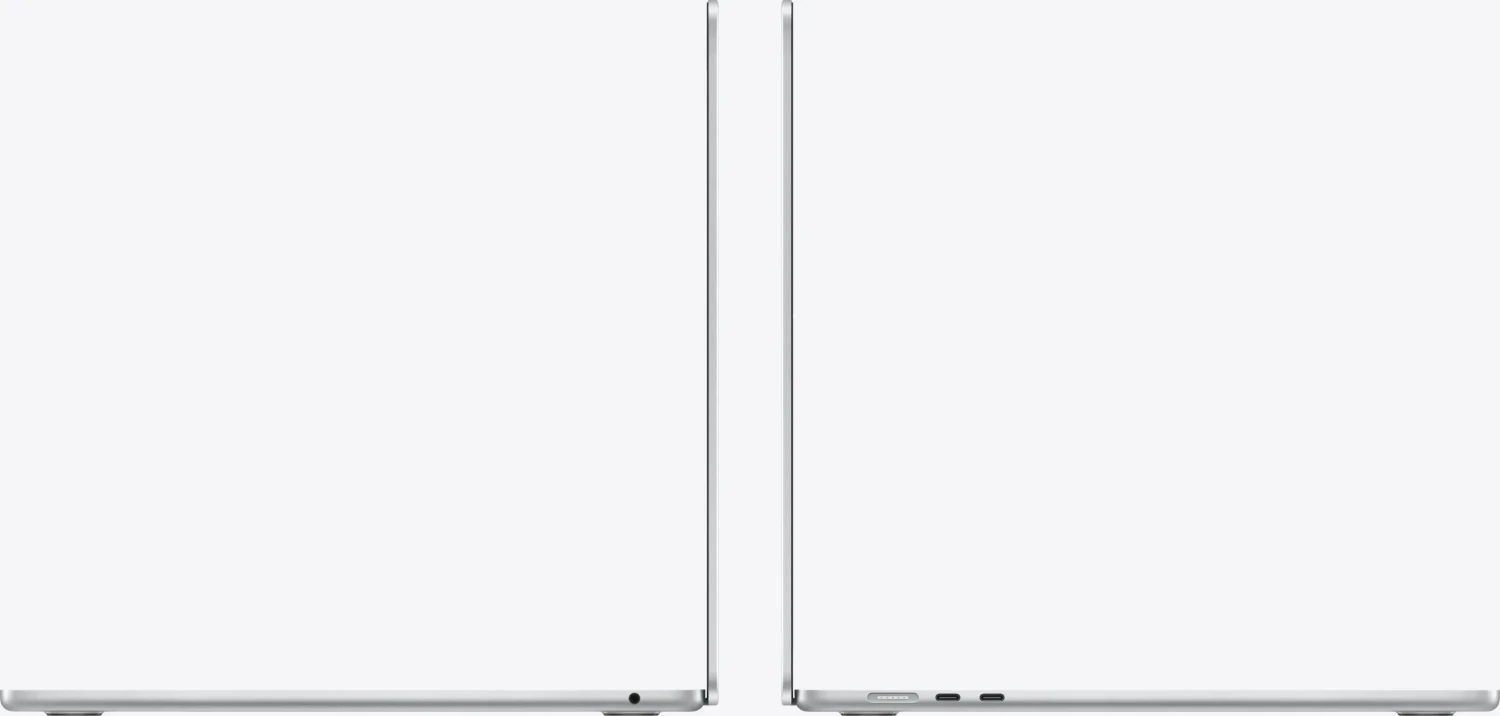 MacBook Air M5 15", 10 CPU, 10 GPU, 32GB, 2TB – Silver thumbnail 3