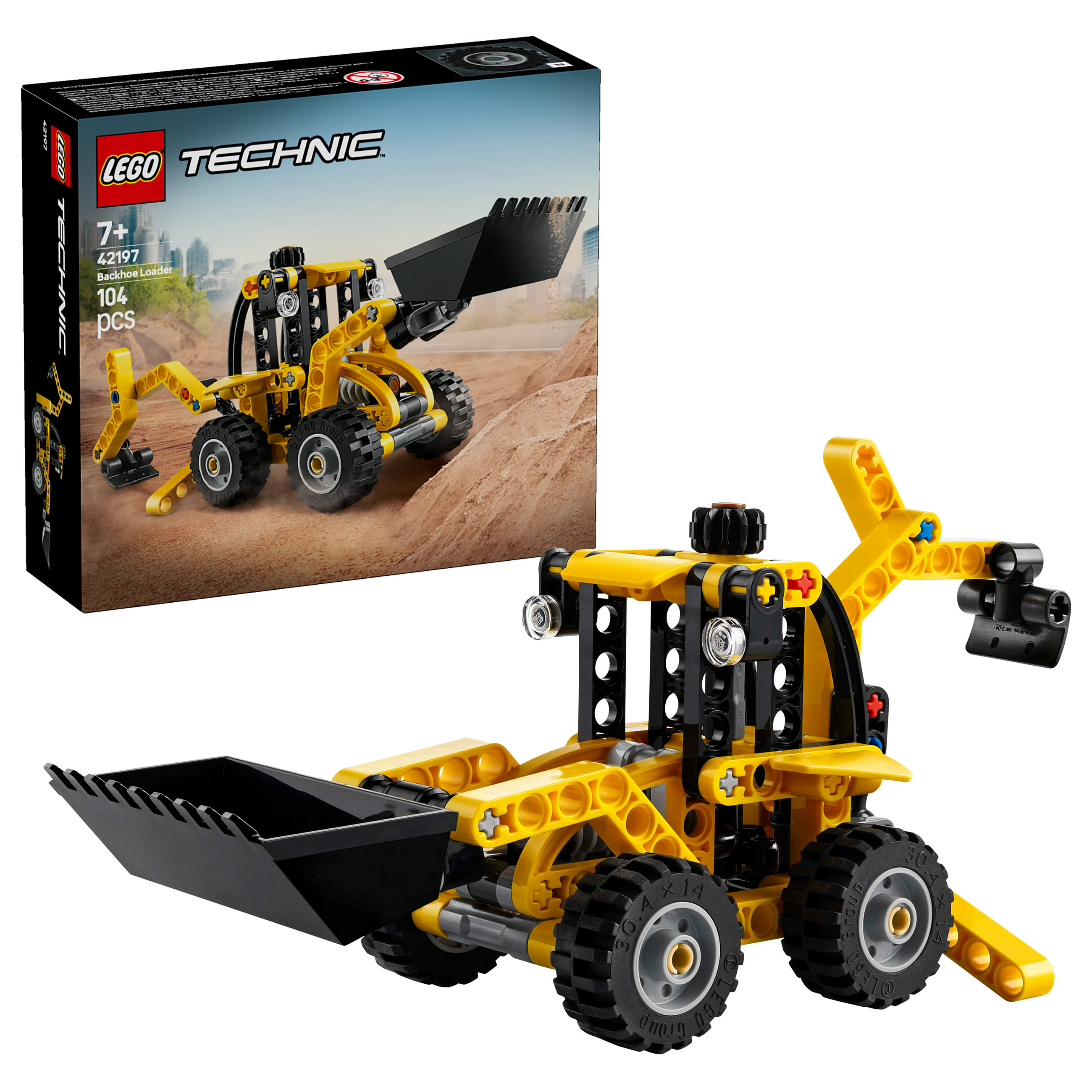 Lego Technic 42197 / Backhoe Loader thumbnail 3