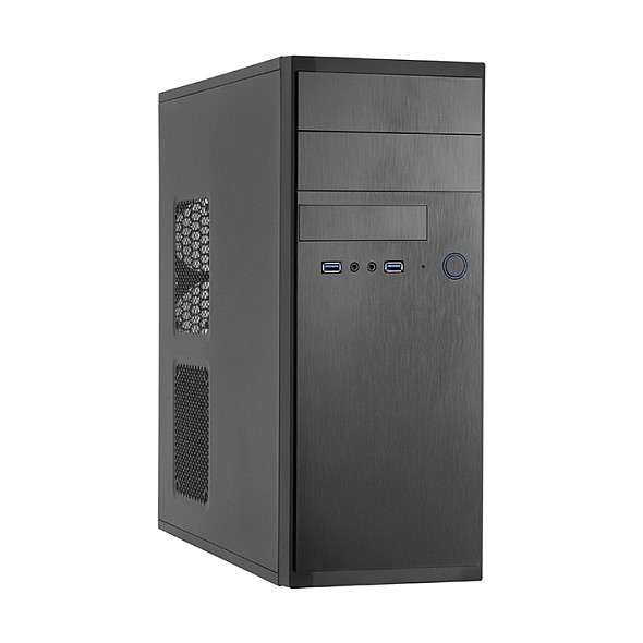 Kasë PC Chieftec HQ-01B-OP / Midi Tower / ATX / Fan 80/120mm / HDD 3.5" - Zezë