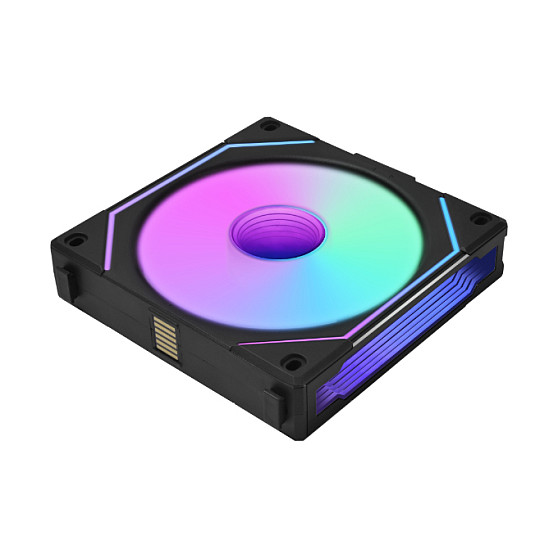 Ftohës për Kasë Lian Li UNI FAN SL-INF 120 ARGB Reverse / 120mm / 200-2100 RPM / ARGB / PWM – Zezë