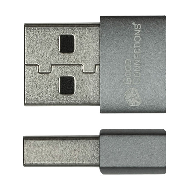 Adapter Good Connections USB-AD203-2, USB-A në USB-C, USB 2.0, 480Mbps, 60W, 2 copë - Hiri 3