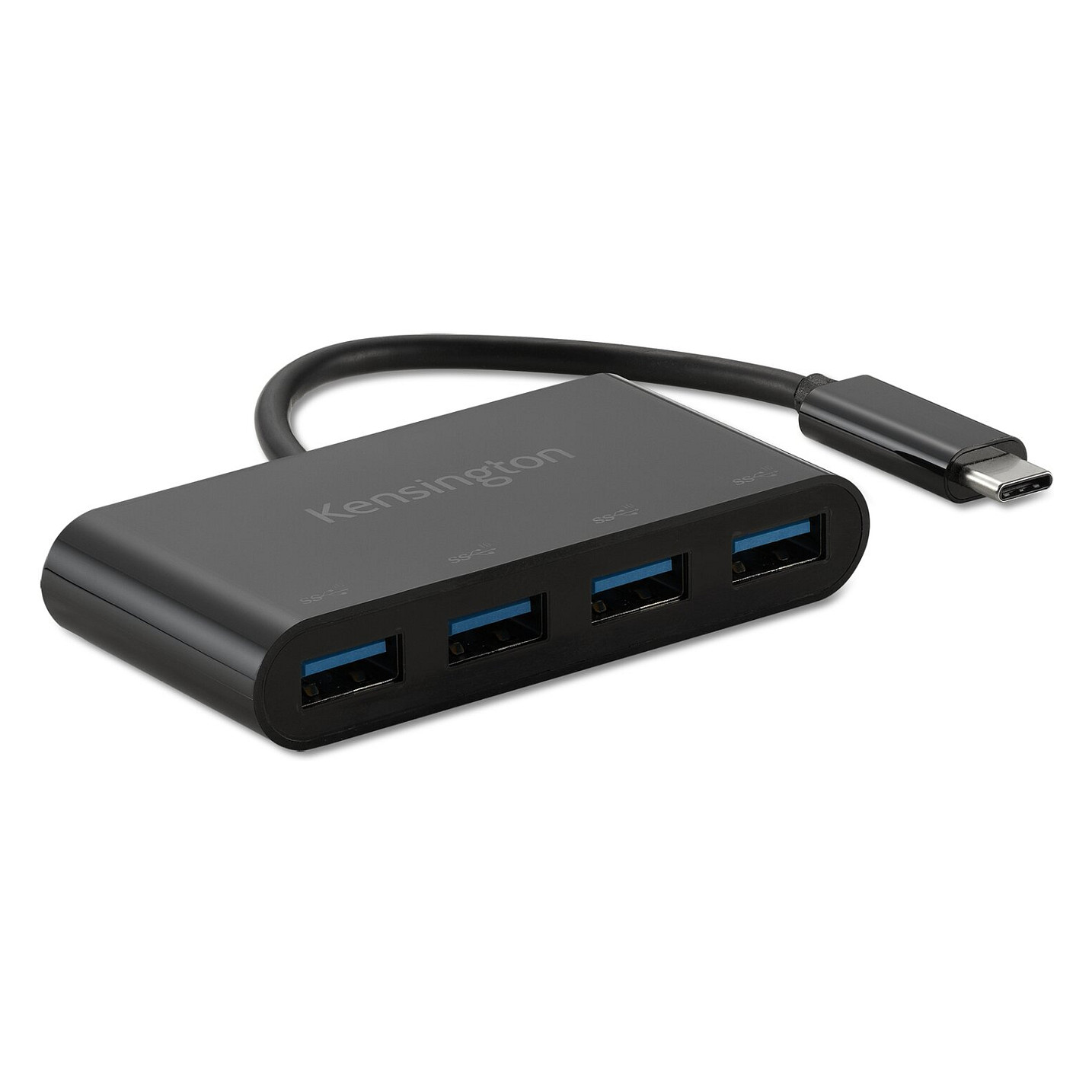 Hub USB Kensington CH1200 / USB-C në 4x USB-A / USB 3.2 Gen 2 / 10 Gbit/s / Plug & Play - Zezë 8