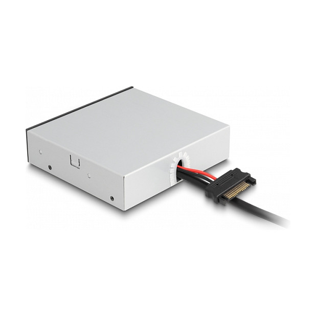 Hub USB DeLOCK 64207, 7x USB-A, USB 5 Gbps, Panel i Përparmë 3.5" - Gri 2