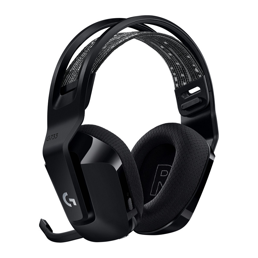 Kufje Gaming Logitech G G733 / Wireless / LIGHTSPEED / 40mm / Mikrofon / RGB - Zezë 3