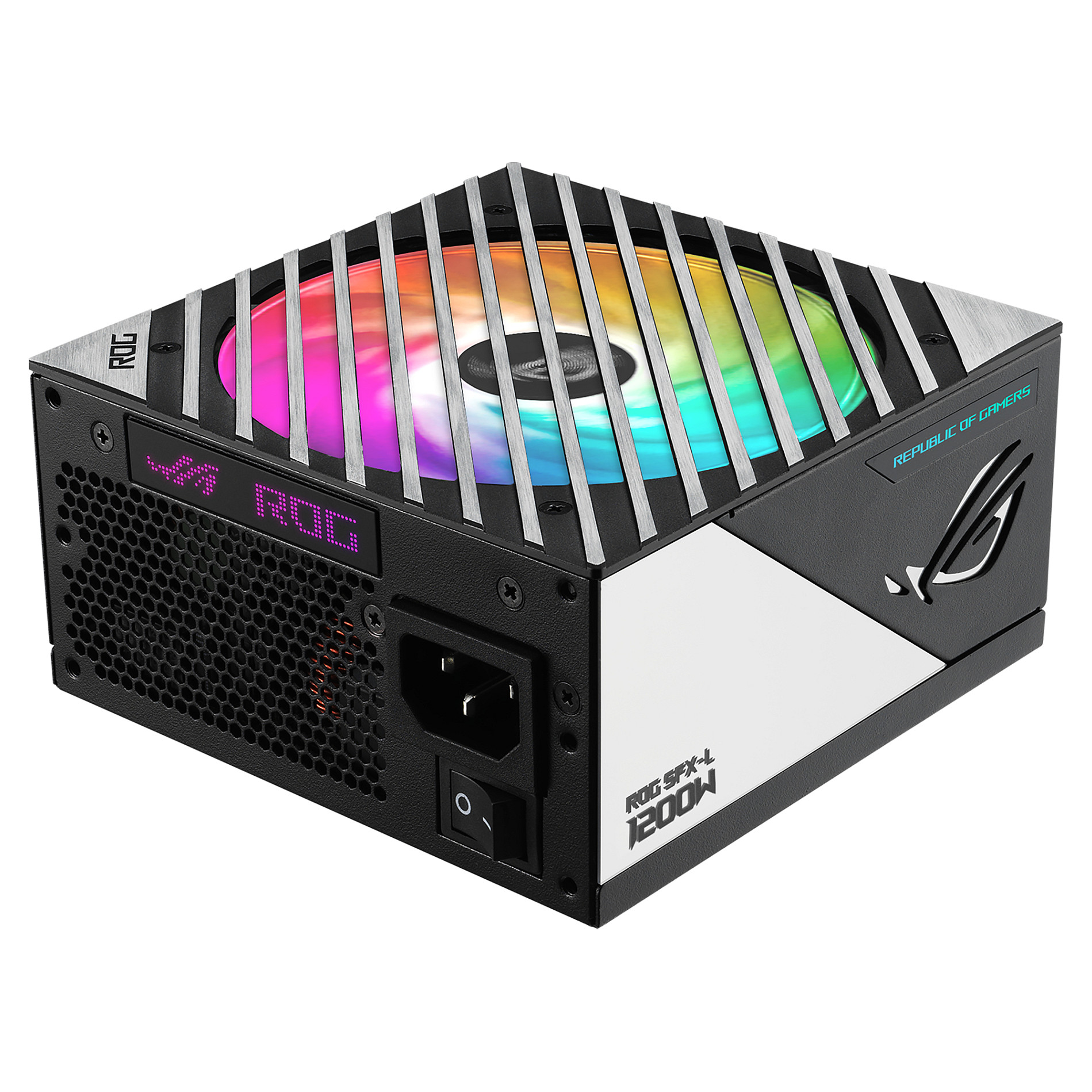Furnizues Energjie ASUS ROG LOKI SFX‑L / 1200W / 80 PLUS Titanium / SFX‑L 3.1 - Zezë / Argjend thumbnail 3
