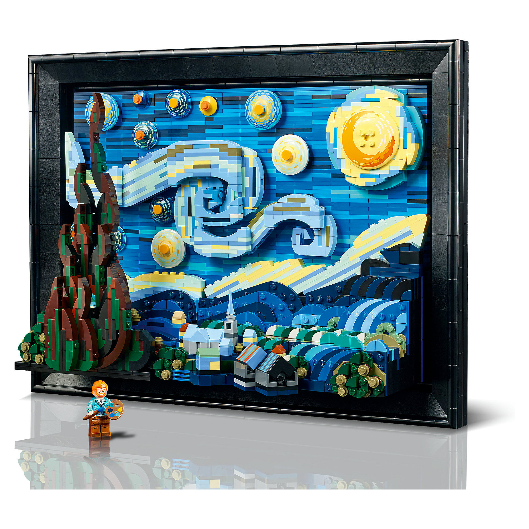 LEGO Ideas Vincent van Gogh – The Starry Night thumbnail 2