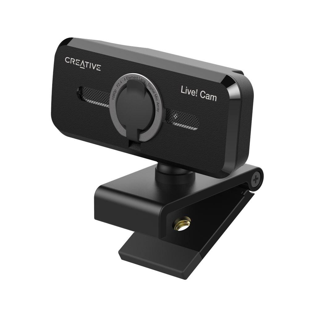 Webcam Creative Live! Cam Sync 1080p V2 / 73VF088000000 / 2MP / Full HD 1920×1080 / 30fps / 77° / Dual Mikrofon / USB 2.0 – Zezë 2