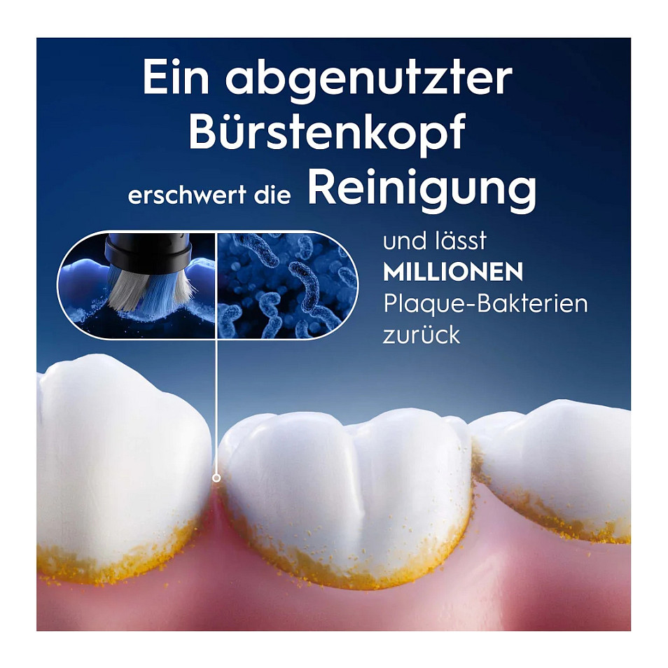 Koka zëvendësuese për furçë elektrike Oral-B iO Ultimate Clean / 2 copë / Deep Cleaning – Bardhë 5