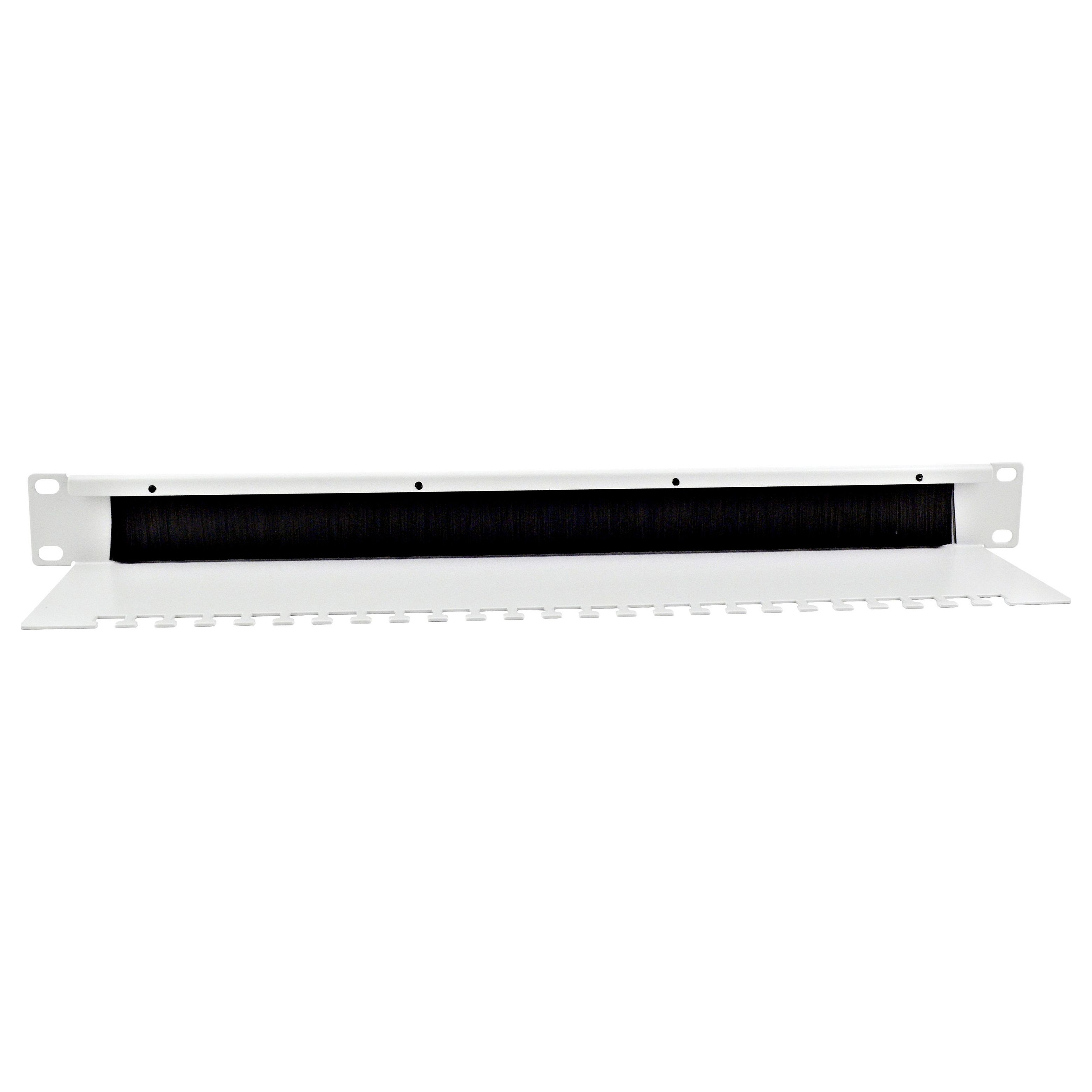 DIGITUS DN-19 BPN Cable Entry Panel / 19" / 1U / Brush Insert – Gri thumbnail 2