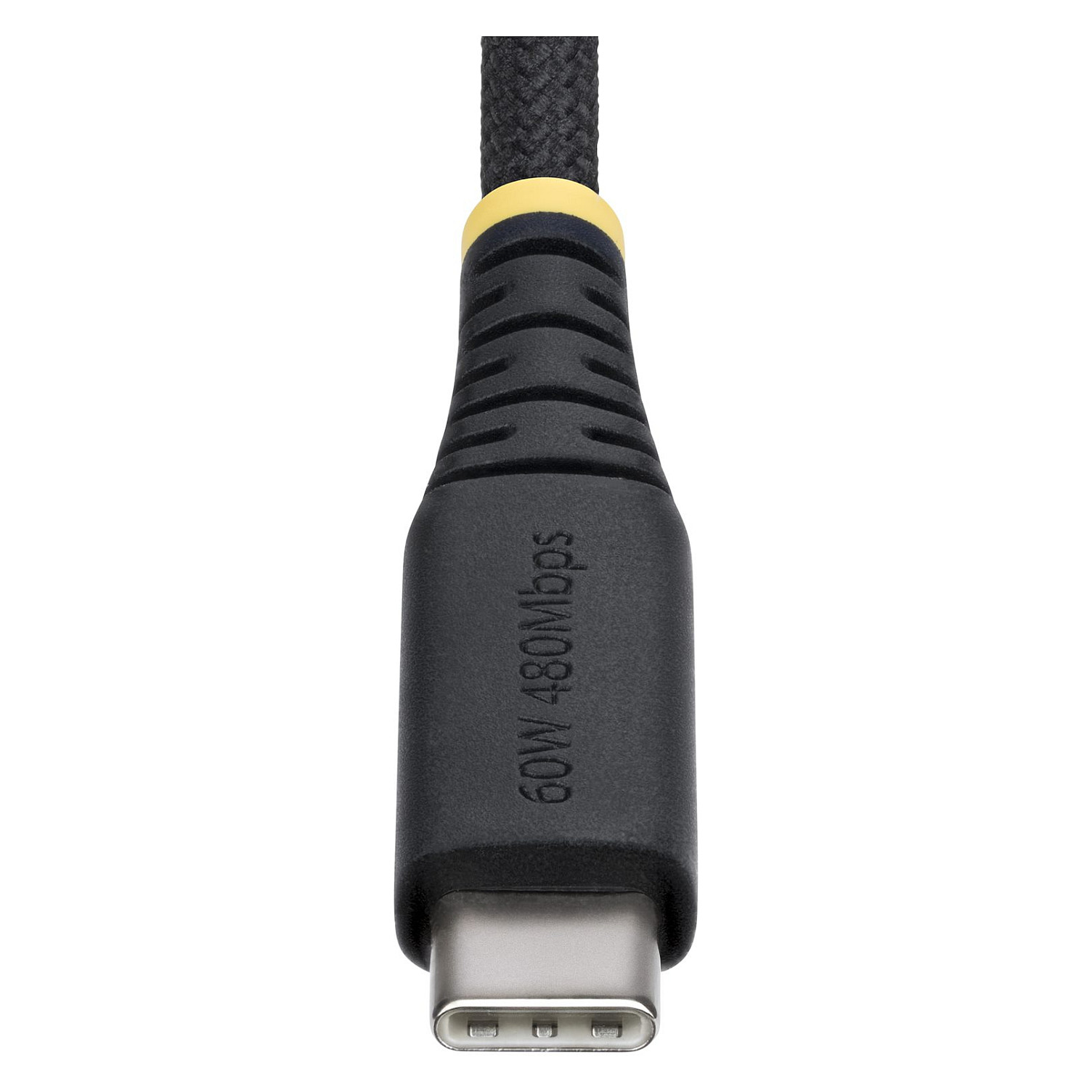 Kabllo USB StarTech.com USB2CC2MNCBR / USB-C në USB-C / 2m / USB 2.0 / 60W / 3A - Zezë thumbnail 4