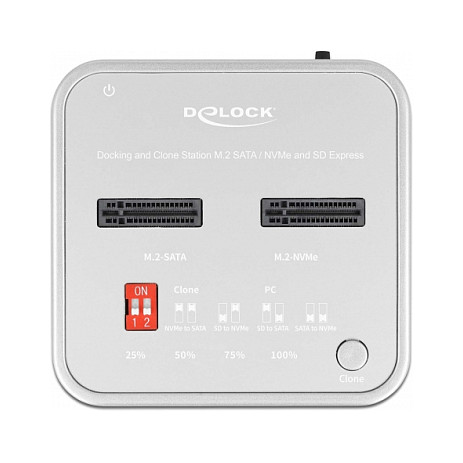 Docking Station DeLOCK SSD / USB 3.2 / 2 x M.2 NVMe thumbnail 2