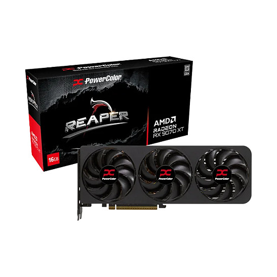 Kartelë grafike PowerColor Reaper RX9070XT 16G-A Radeon RX 9070 XT 7