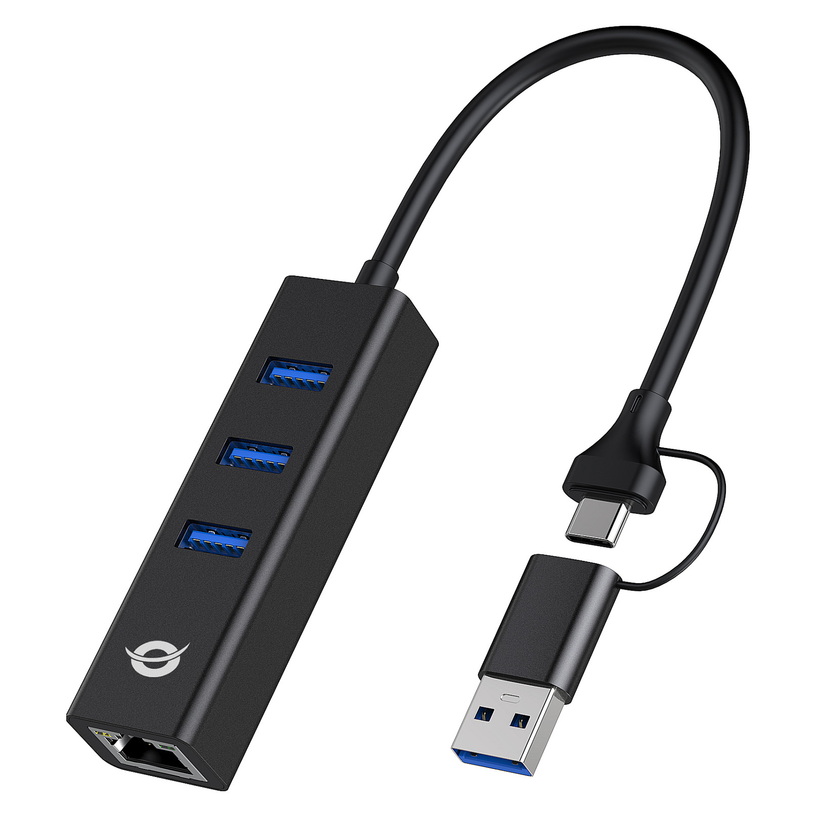 Adapter Conceptronic DONN05G, USB-C Mashkull në Micro USB Femër, USB 2.0, 480Mbps, 3 copë - Gri 7