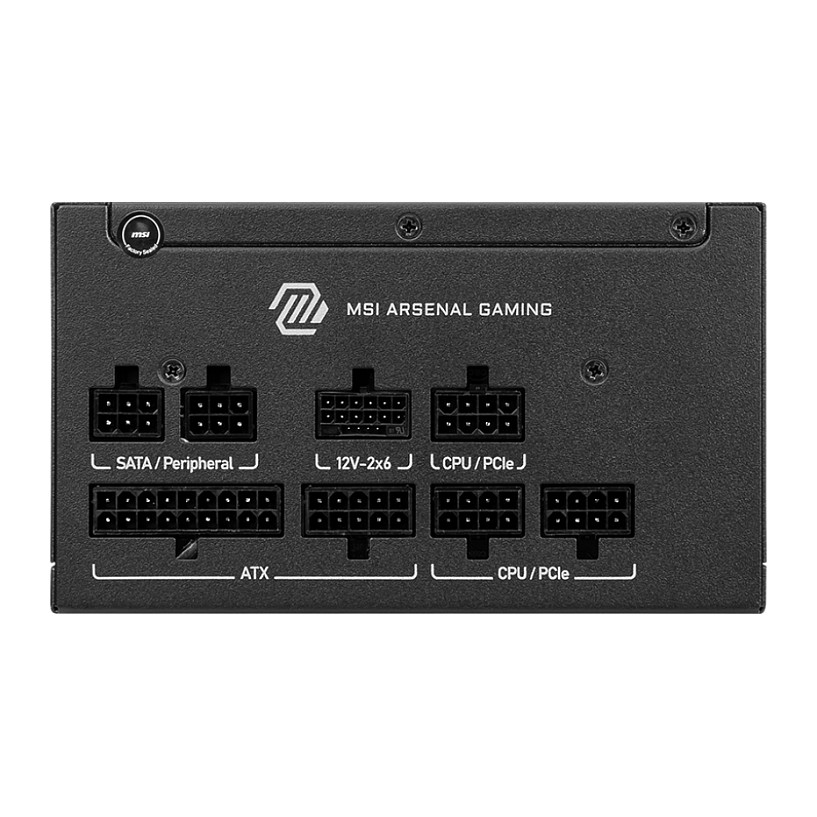 Furnizues Energjie 750W MSI MAG A750GLS PCIE5 / 80+ Gold thumbnail 2