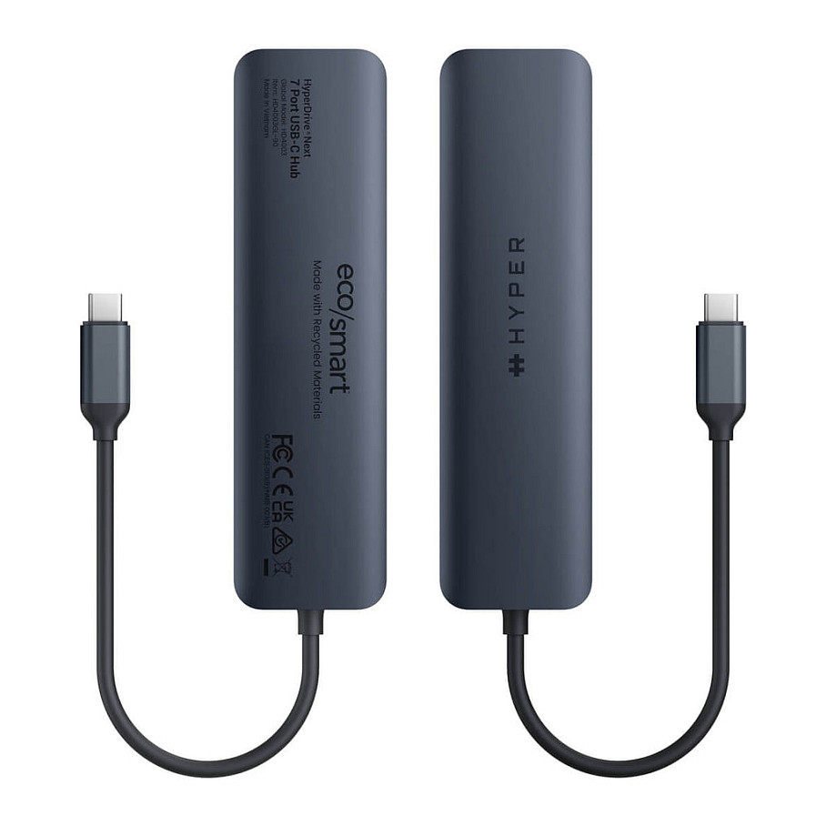 Hub USB-C HYPER HyperDrive Next HD4003GL, 7-Porta, HDMI 4K 60Hz, 2x USB-A 10Gbps, SD, microSD, Gigabit Ethernet, PD 100W - Blu 4