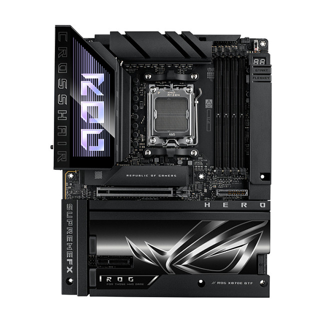 Pllakë Amë AMD AM5 ASUS ROG CROSSHAIR X870E HERO BTF / DDR5 / HDMI