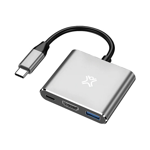 Hub USB-C XtremeMac Max Pro, 5-port, 3x USB-C 5Gbps, RJ45 Gigabit Ethernet, PD 100W - Hiri 8