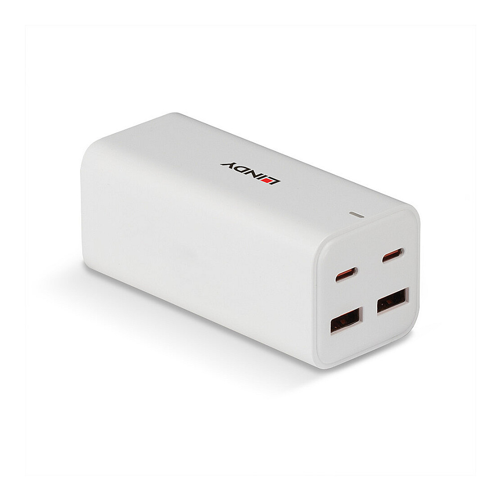 Adapter USB LINDY 71265, USB 3.2 Gen 1, USB-C Mashkull në USB-C Femër, Data Blocker, 100W - Zezë 6