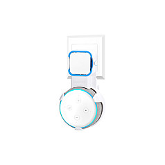 Mbajtëse për Altoparlant TerraTec Hold Me Echo / Amazon Echo Dot 3rd Gen / Mbajtëse pasive / Për prizë - Bardhë