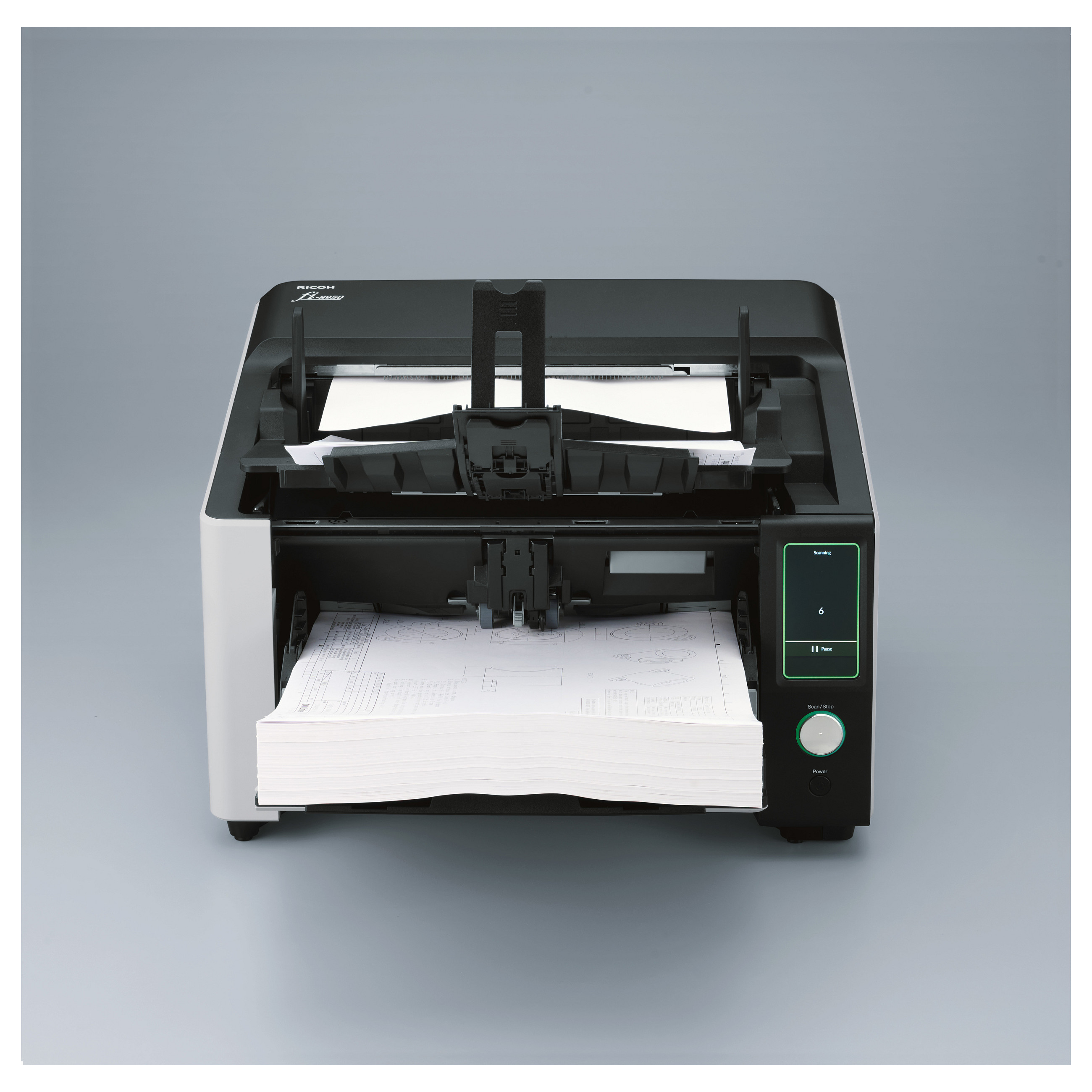 Skaner RICOH fi-8950 / A3 / Document Scanner - Bardhë thumbnail 3