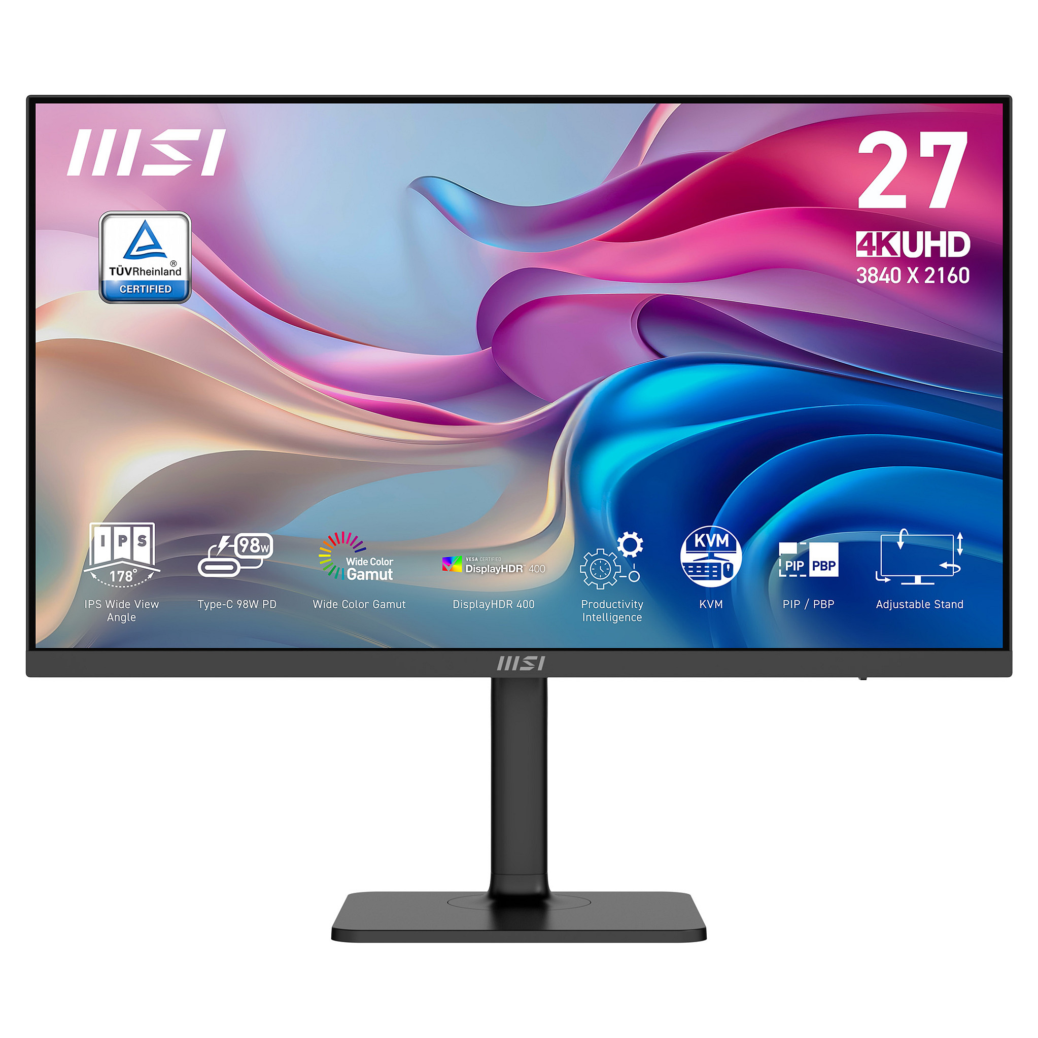 Monitor MSI MN PRO MP241 E14V / 23.8" / Full HD VA AG / 144Hz / 1ms / HDMI+DP - Zezë 9
