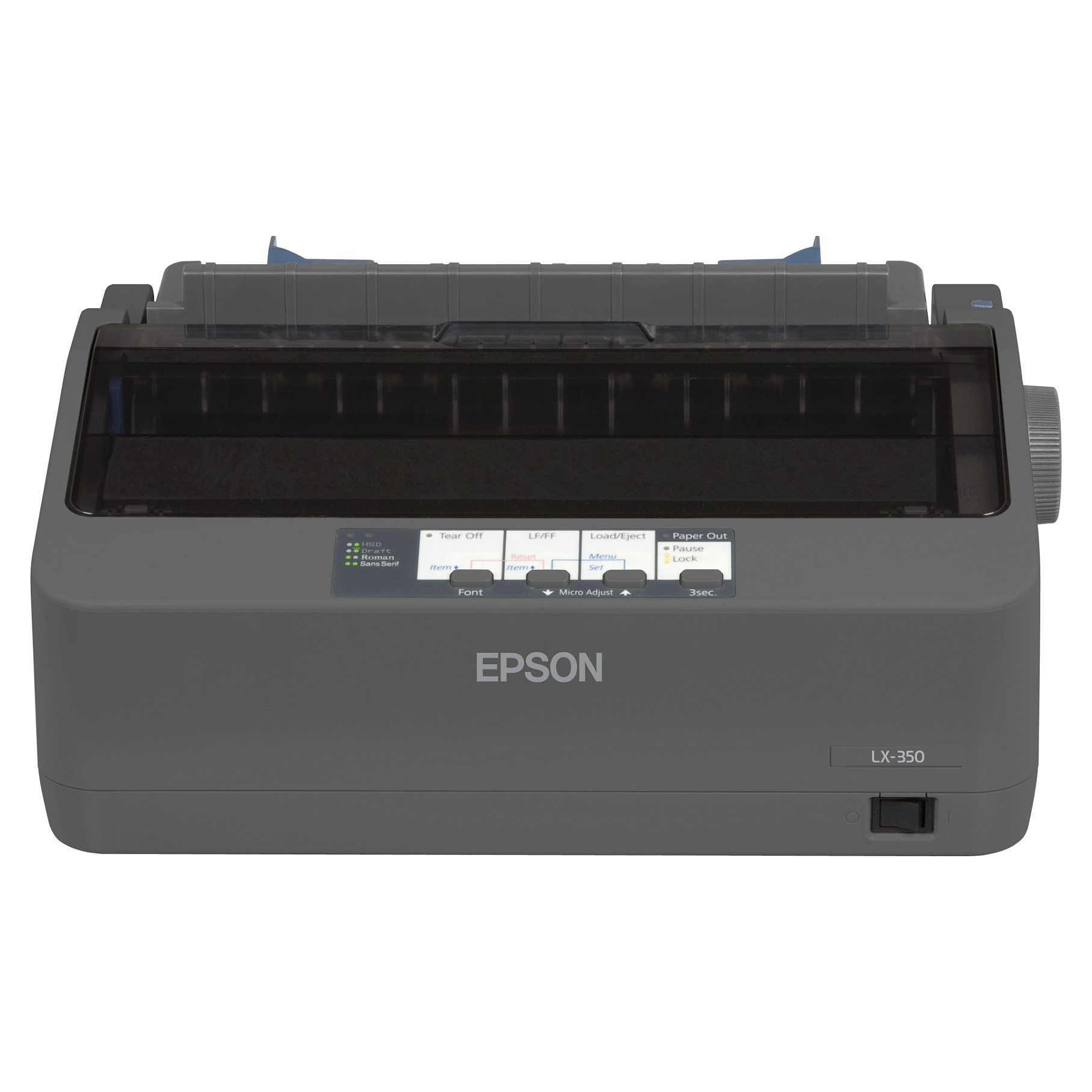 Printer Epson LX-350 / Mono Dot Matrix Printer A4 9-Pin / 240dpi / USB Serial Parallel - Zezë thumbnail 3
