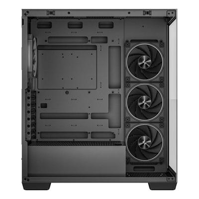 Kasë DeepCool CG580 4F V2 / ATX Mid-Tower / Panoramic 270° / 4x120mm ARGB / USB Type-C / Xham i Temperuar - Zezë 4