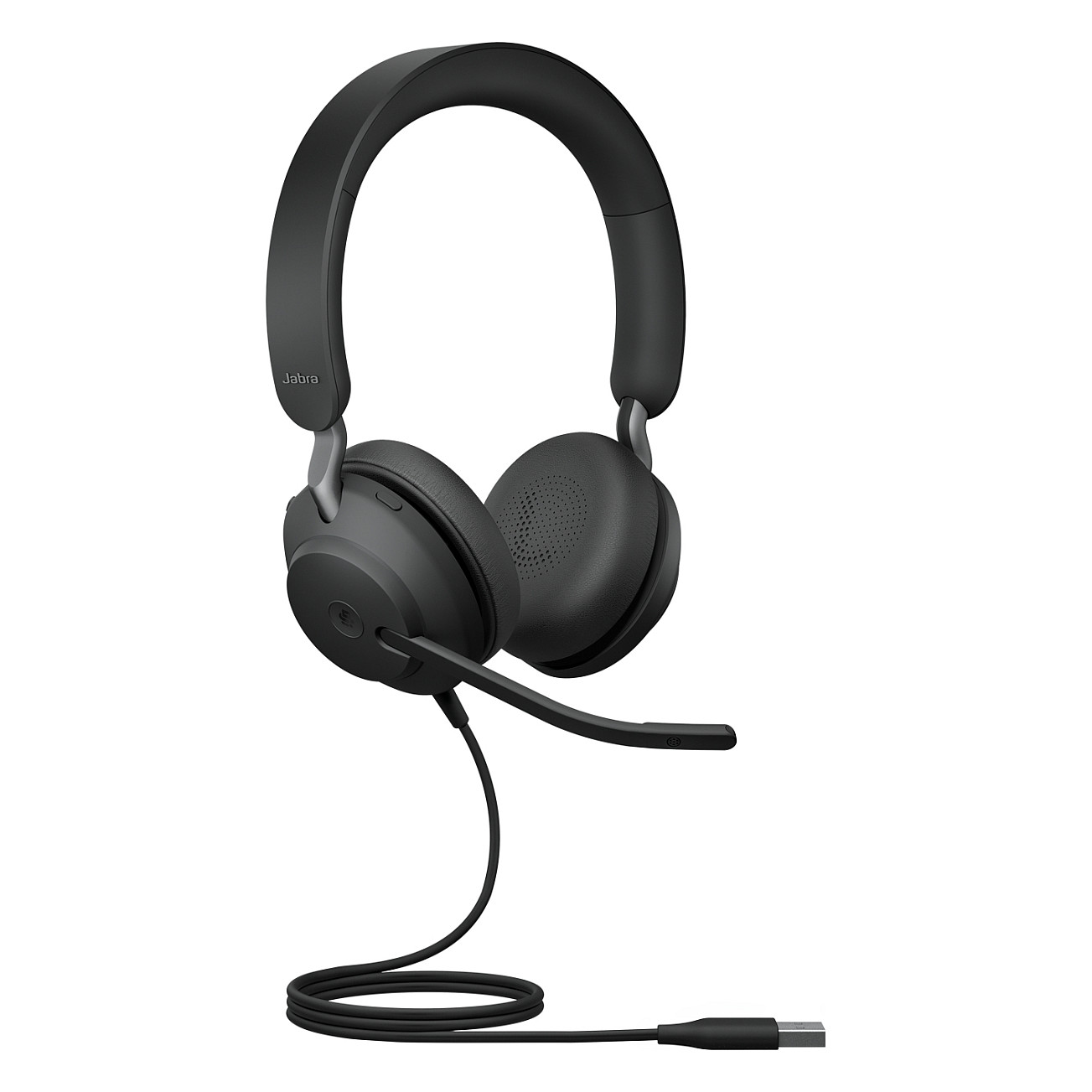 Kufje me kabllo Jabra Evolve2 40 SE MS Stereo / USB-A / 40mm / Microsoft Teams / Mikrofon me reduktim të zhurmës - Zezë 2
