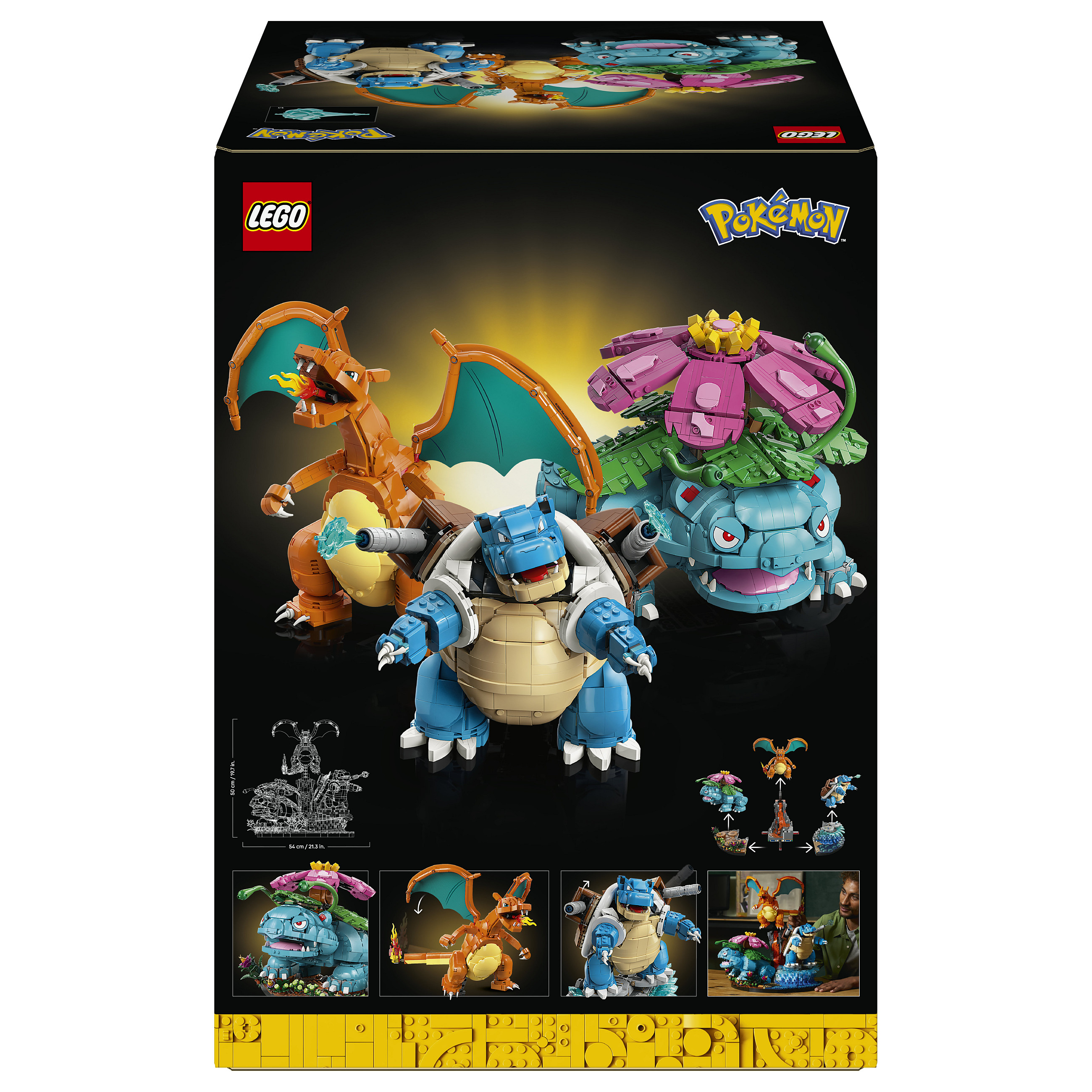 LEGO Pokémon Venusaur, Charizard and Blastoise 72153 thumbnail 6
