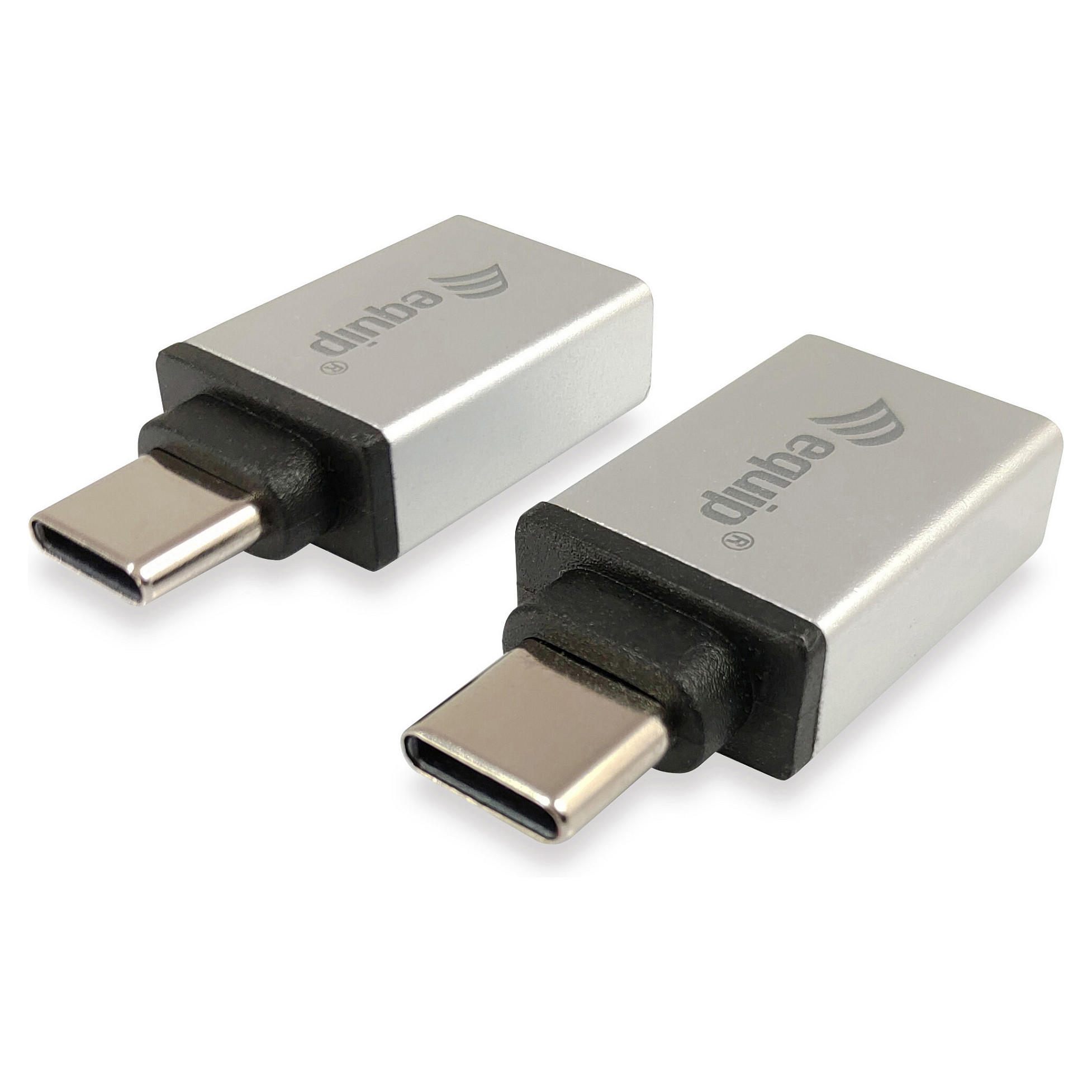 Kabllo USB Equip USB-C në USB 3.0 / 2 Copë - Argjend thumbnail 2