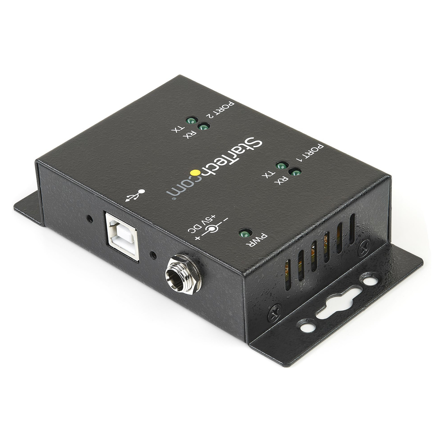 Hub USB në Serial StarTech.com ICUSB2322I , 2x RS-232 , USB 2.0 , FTDI FT232RL , 921.6Kbps , DIN Rail - Zezë 2