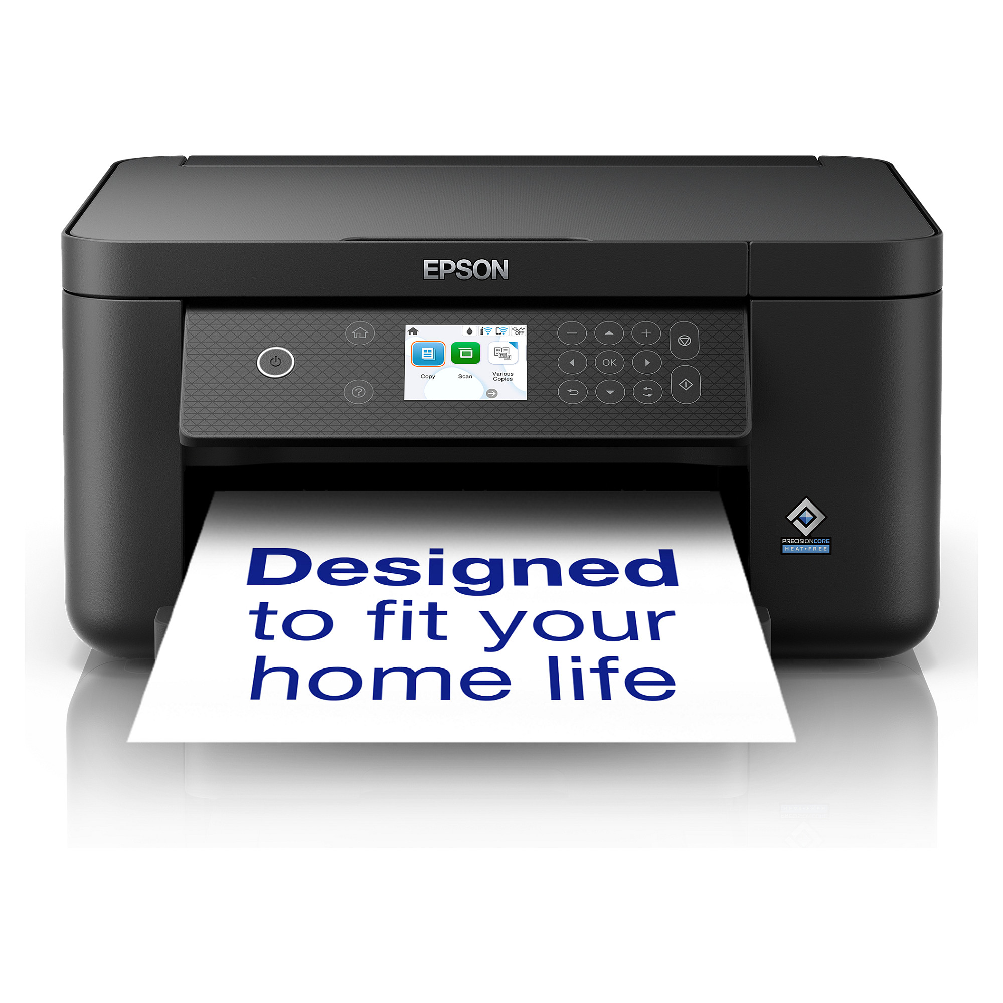Printer Multifunksional Inkjet me Ngjyra Epson Expression Home XP-5200, A4, 4800 × 1200 DPI, Printim, Kopjim, Skanim, Duplex Automatik, Wi-Fi, Wi-Fi Direct – Zezë