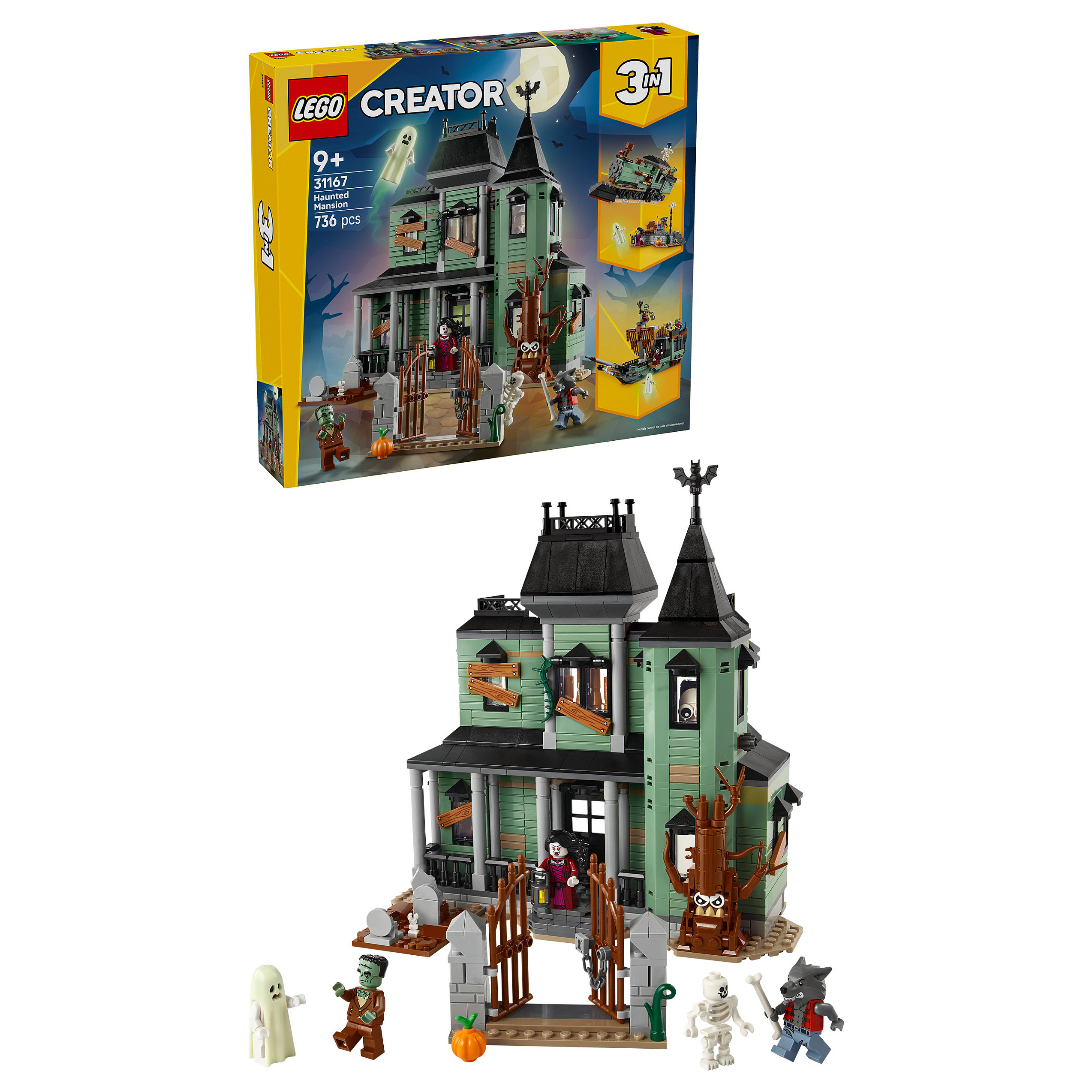 LEGO Creator Haunted Mansion thumbnail 3