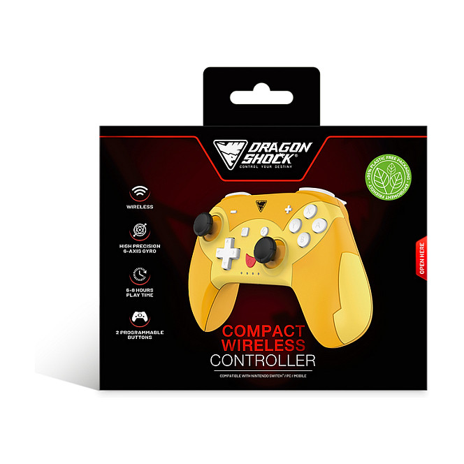 Kontroller për Nintendo Dragonshock Poptop Wireless Pika 4