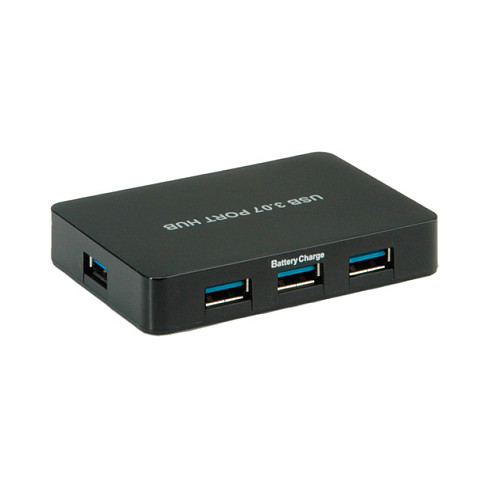 VALUE USB 3.2 Gen 1 Desktop Hub 7 Ports mit Netzteil thumbnail 3