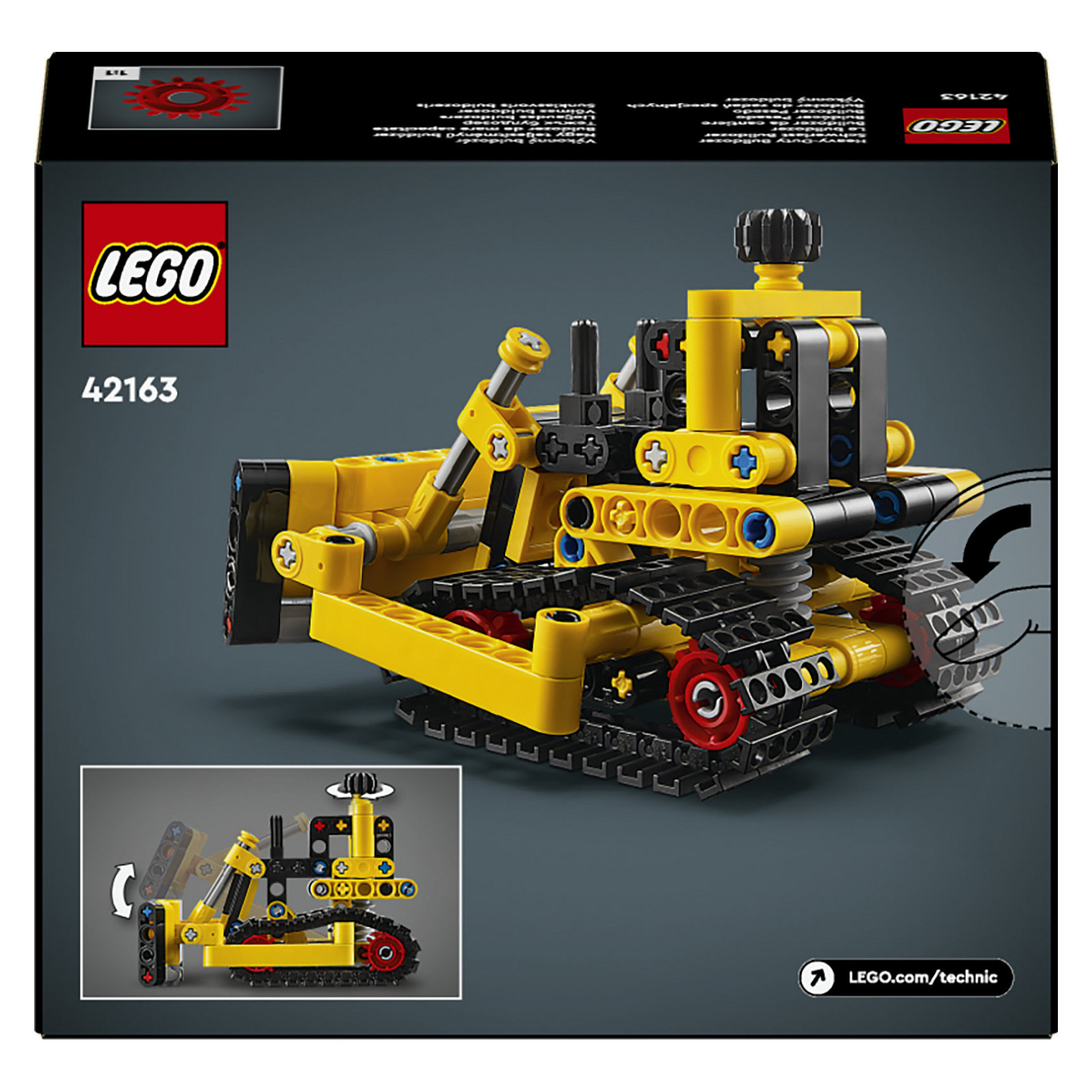 LEGO Technic Heavy-Duty Bulldozer 42163 thumbnail 6