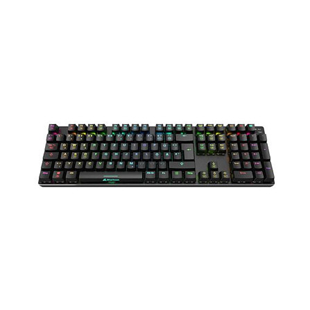 Tastierë Gaming Sharkoon SKILLER SGK36W / Wireless / QWERTZ / Mekanike / RGB LED / Full-size - Zezë 6