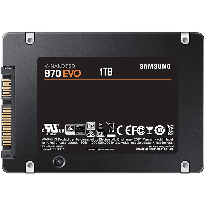 SSD të Brendshëm 2.5″ 1TB Samsung 870 EVO - Zezë 4