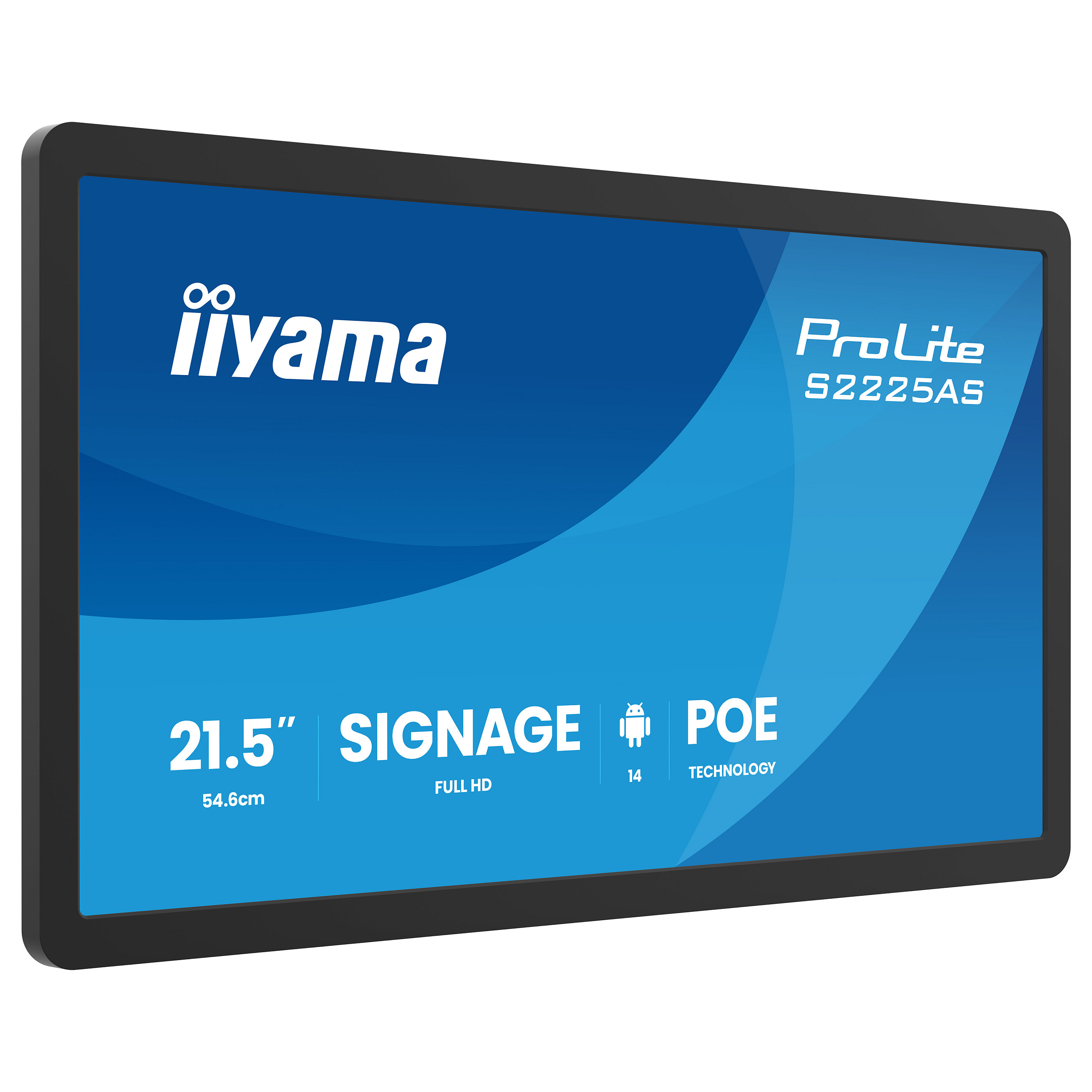 Monitor iiyama S2225AS-B1P / 21.5"/ Full HD IPS LCD / 14ms / USB - Zezë