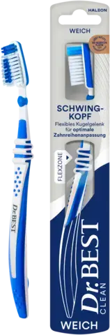 Furçë Dhëmbësh elkos DentaMax PREMIUM / Fortësi Mesatare / 2 Copë - Blu/Rozë 4