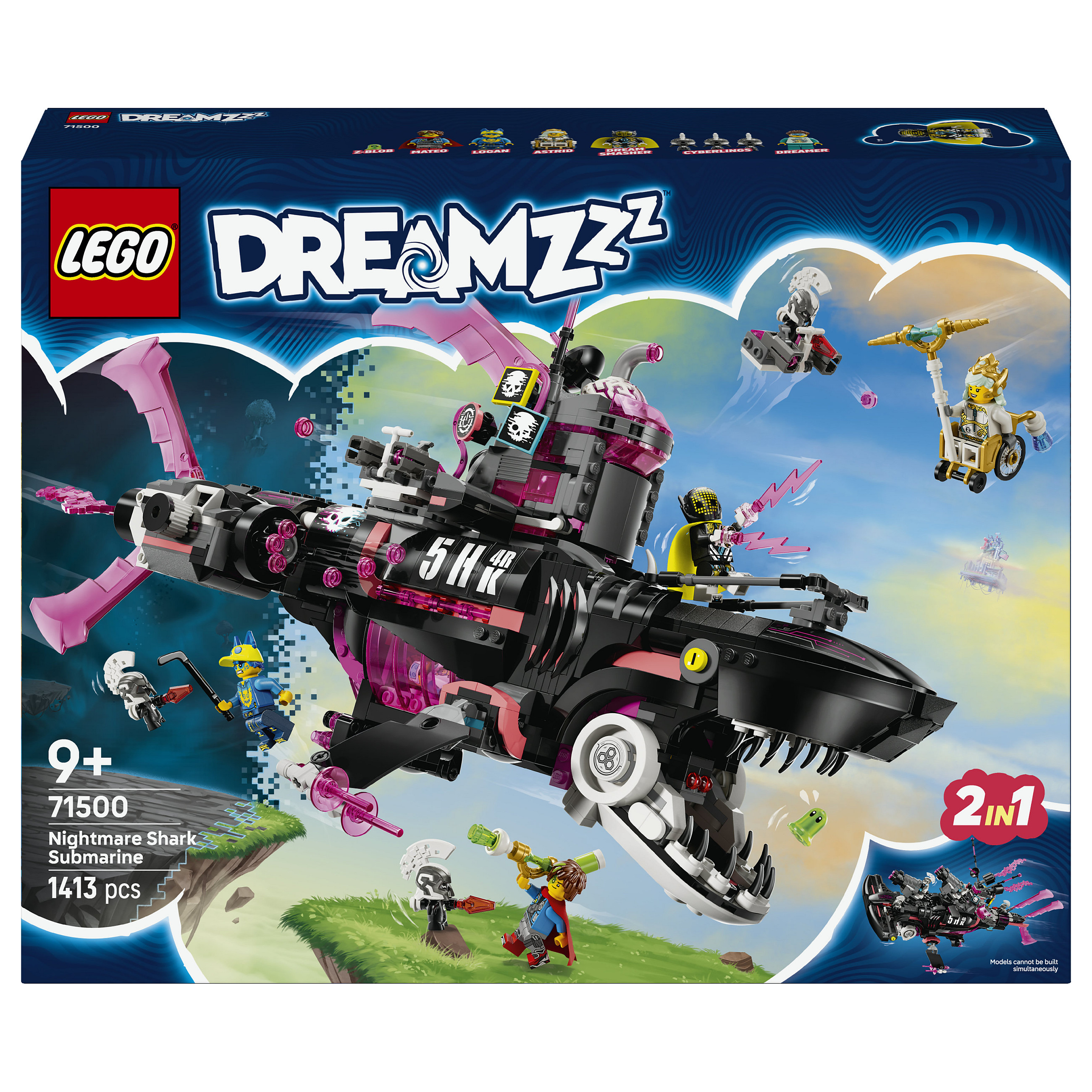LEGO DREAMZzz Nightmare Shark Submarine 71500