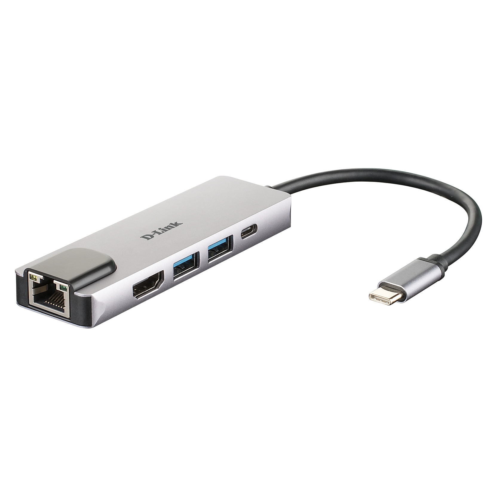 Hub D-Link DUB-2334 USB - Gri 2