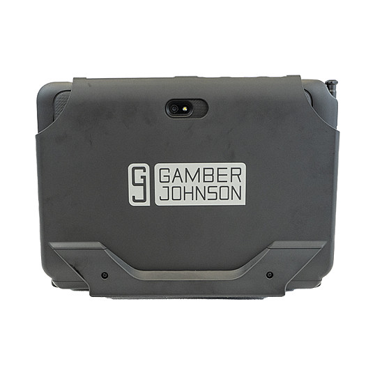 Tastierë për tabletë Gamber-Johnson 7160-1869-01 / për Samsung Galaxy Tab Active4 Pro / Active5 Pro / 76 Keys / QWERTY UK / Pogo Pin / Touchpad / Backlit - Zezë 4