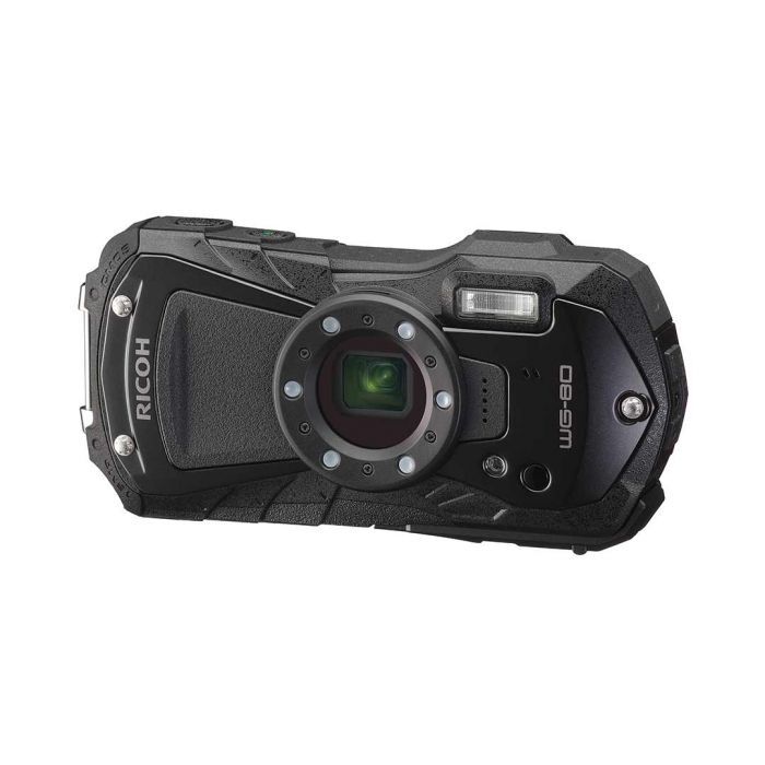 Kamerë digjitale Ricoh WG-80, 16MP, Full HD, Zoom Optik 5×, Rezistente ndaj Ujit 14m - Zezë 2